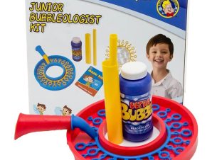 Uncle Bubble Junior Bubble Kit. Bubble Wand with 236 Milliliter Bubble Solution